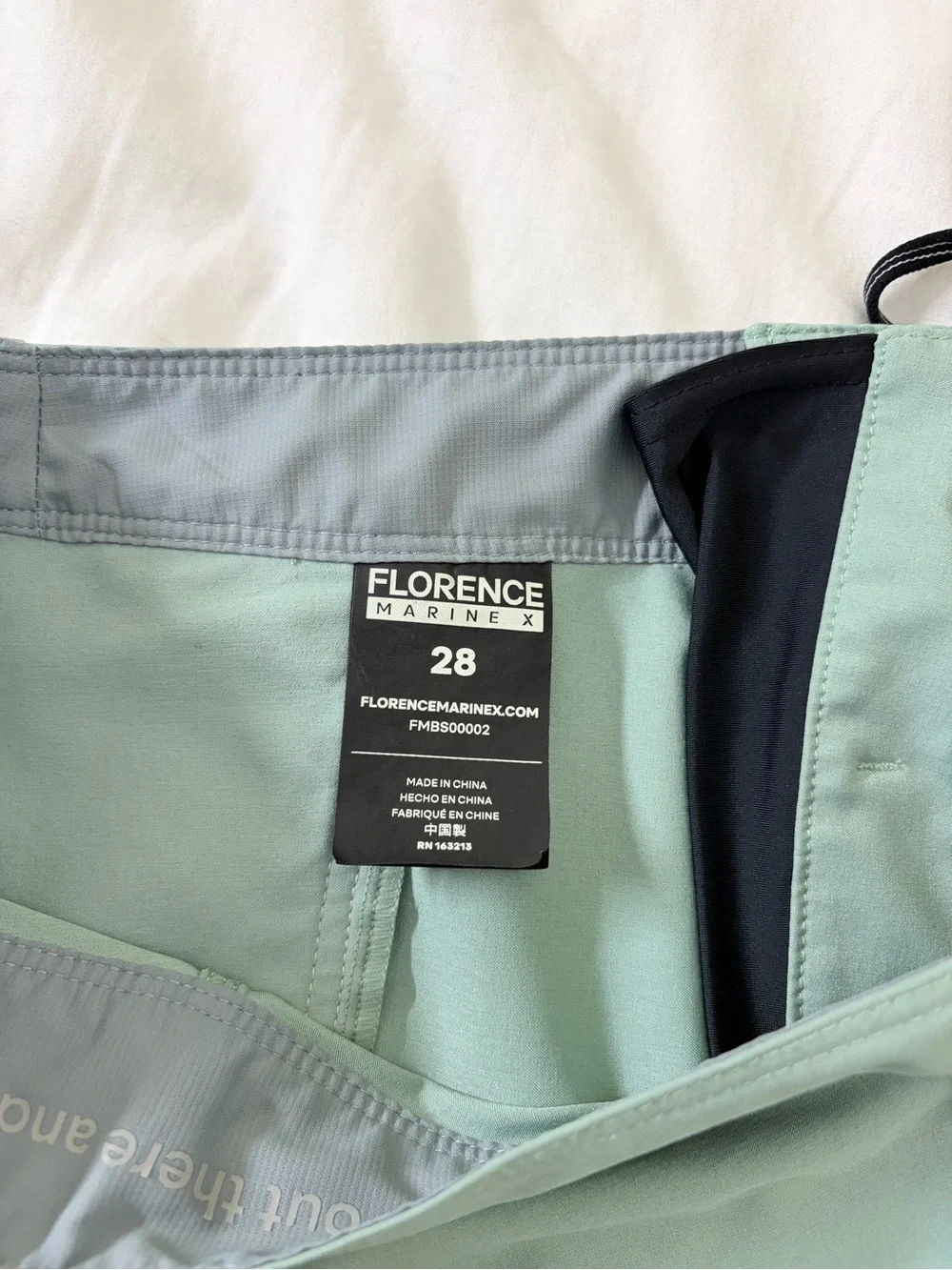 Florence Marine X Burgee Boardshorts Size 28 Surf Performance Swim Shorts